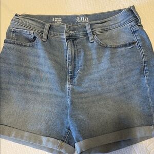 a.n.a Women's Classic Blue Jean Shorts